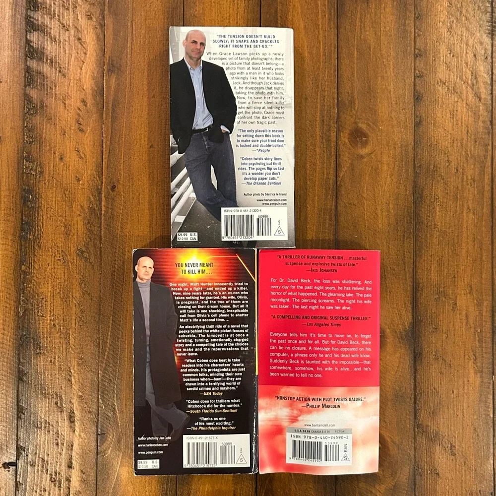 Harlan Coben Book Set - Just One Look, Tell No One, The Innocent - Picture 3 of 3